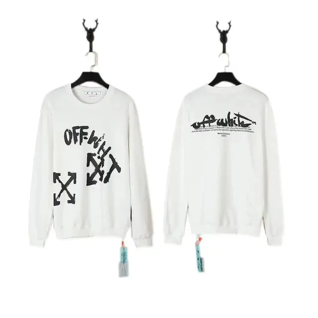 Off-White Crewneck Sweatshirt Arrow Print