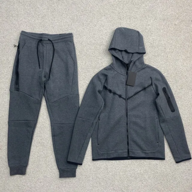 Paired with reference dark grey sweatpants pants