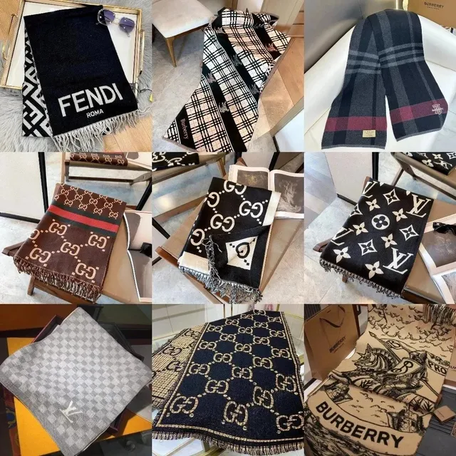 Logo Scarf Fendi Roma