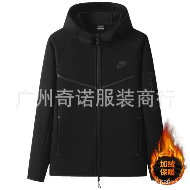 Nike Tech Fleece Hooded Jacket All Black