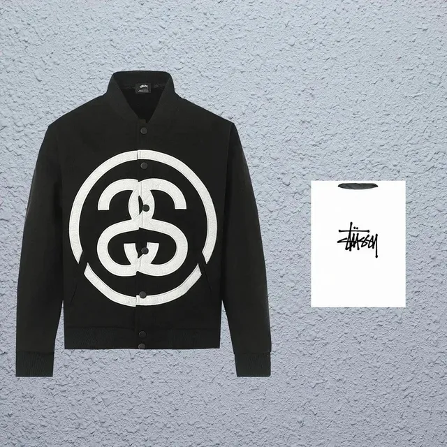 Stüssy Varsity Jacket Logo Appliqué