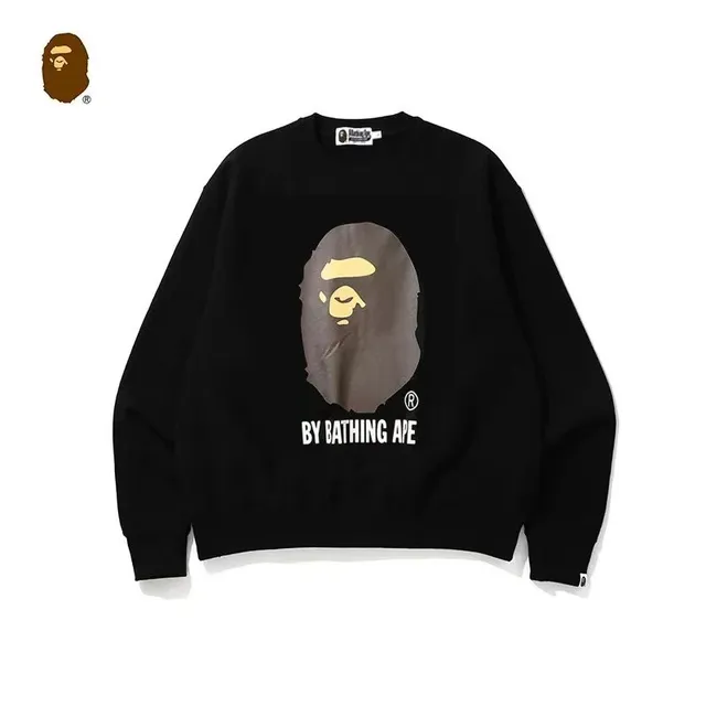 BAPE Crewneck Sweatshirt Ape Head Graphic