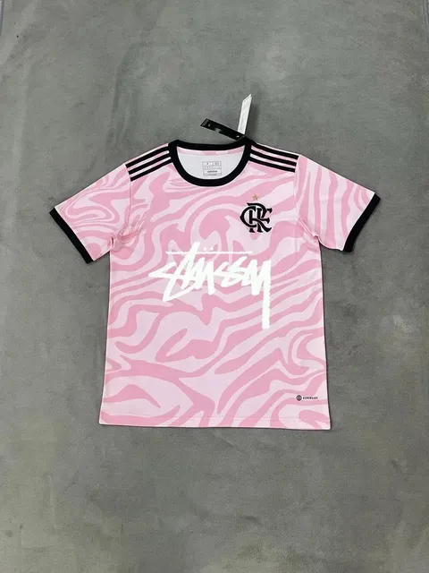 Adidas × Stüssy Flamengo x Stussy Jersey Zebra Print