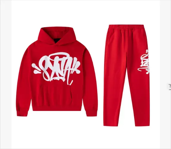 Syna World Hoodie and Joggers Set Graffiti Logo