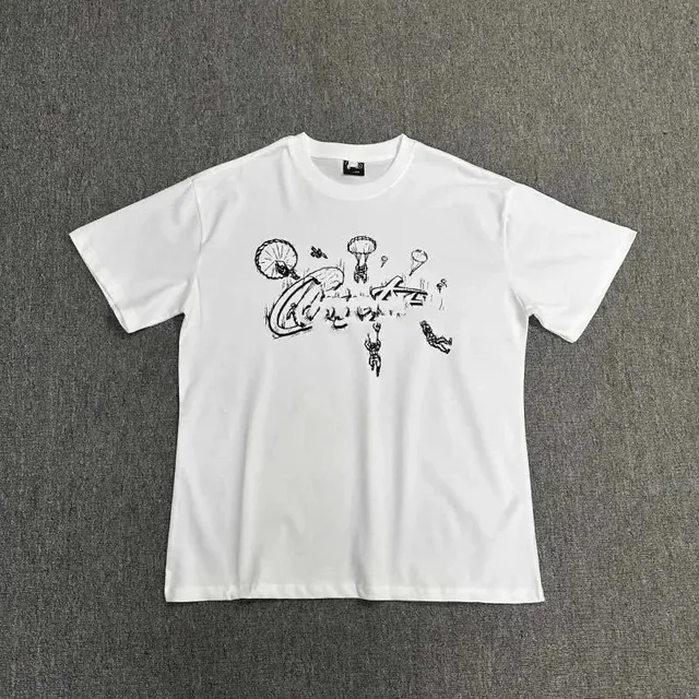 Graphic T-Shirt Parachute Print