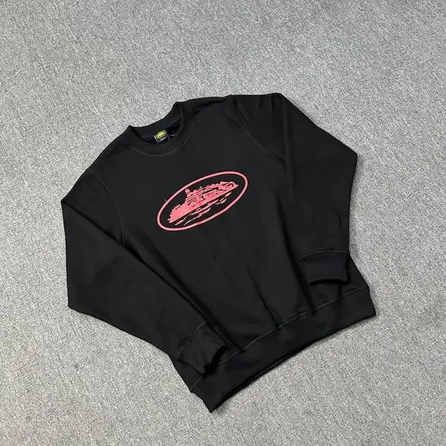 Corteiz Crewneck Sweatshirt Pink Oval Logo