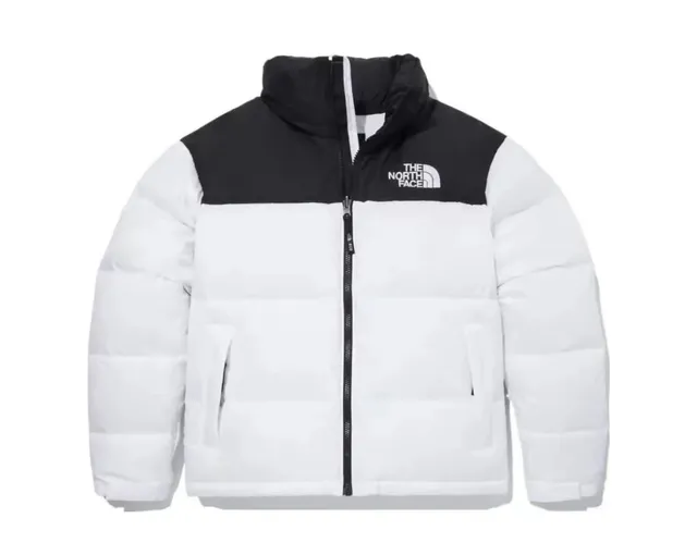 The North Face Nuptse Jacket White/Black