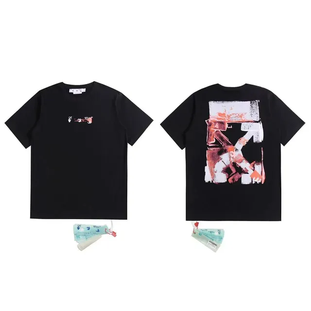 Off-White Graphic T-Shirt Industrial Print