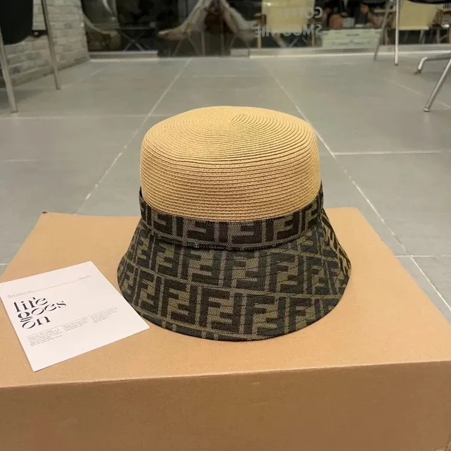 Fendi Bucket Hat FF Logo Jacquard
