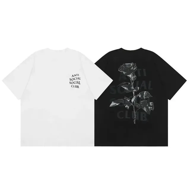 Anti Social Social Club Rose Tee Rose Print