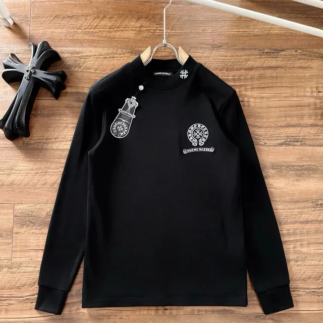 Long-Sleeve Crewneck Chrome Hearts Logo