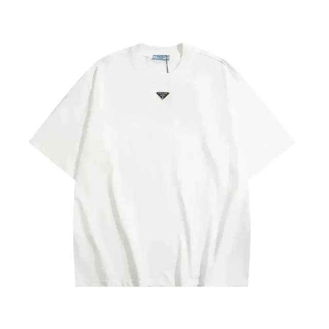 Prada Logo T-Shirt Mini Triangle Logo