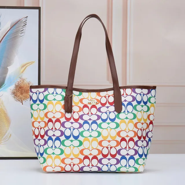 Gucci Tote Bag Rainbow GG Print