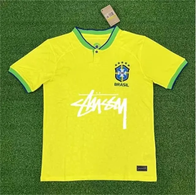 Stüssy × Nike Brazil National Team Jersey Stussy x CBF Collaboration