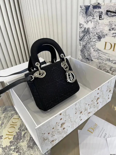 Lady Dior Mini Cannage Quilted
