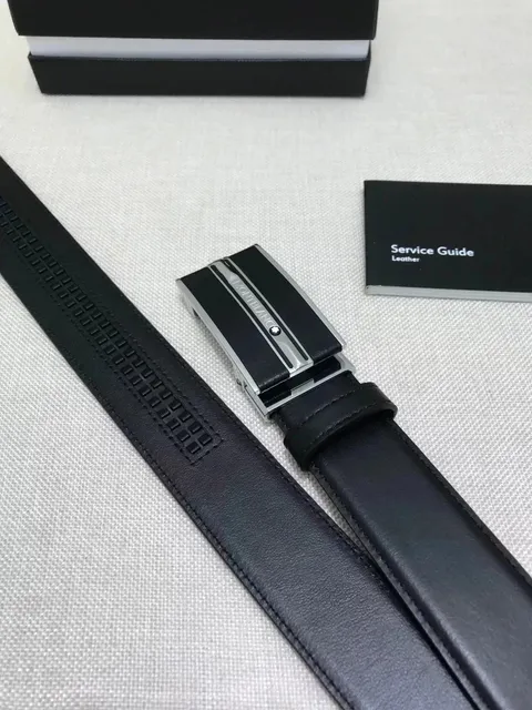 贴皮条纹银扣