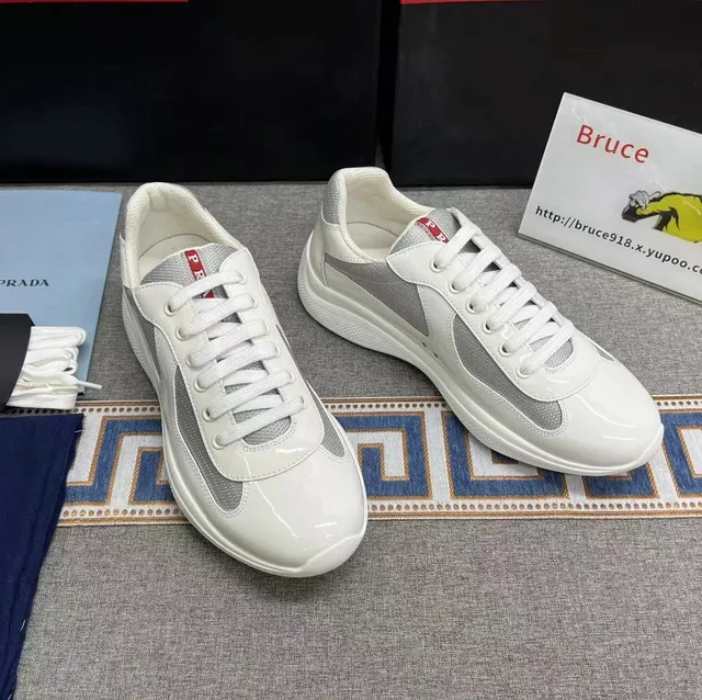 Prada Linea Rossa Sneaker White and Grey