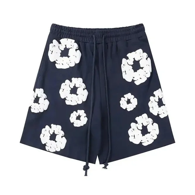 Balenciaga Printed Shorts Cloud Motif