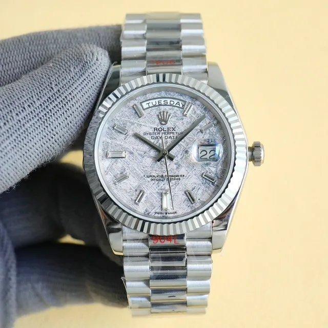 Rolex Oyster Perpetual Day-Date Meteorite Dial