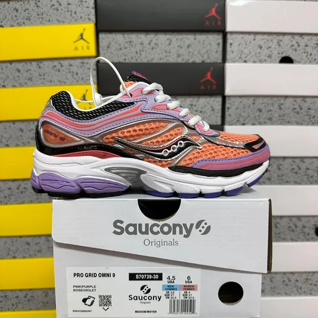 Saucony Pro Grid Omni 9 Pink/Purple Rose/Violet