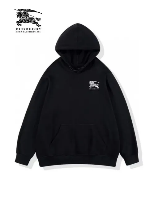 Burberry Equestrian Knight Hoodie Embroidered Logo