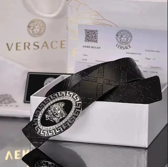 Versace Medusa Belt Crystal-Embellished