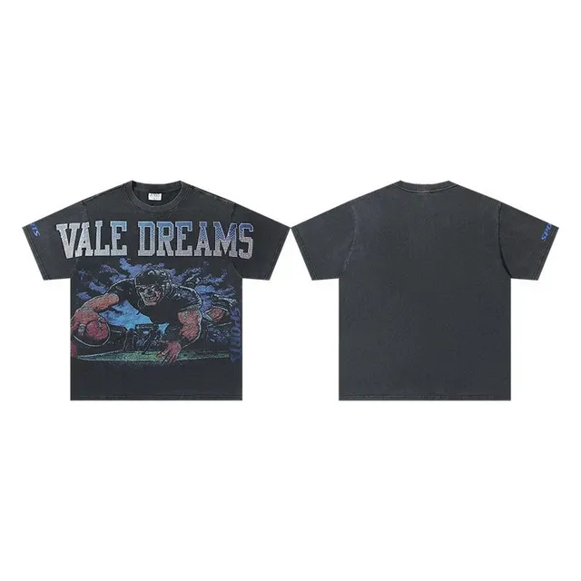Vale Forever Graphic Tee Vale Dreams Football Print