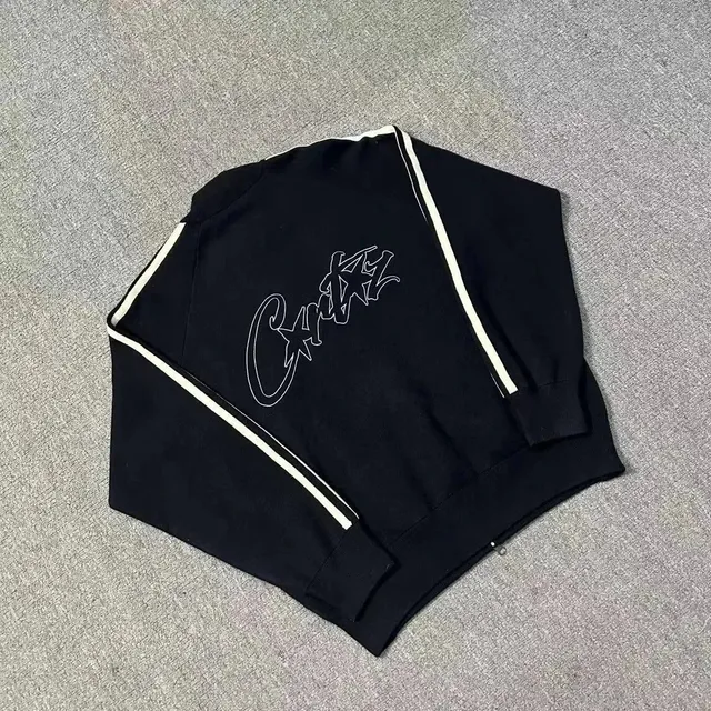 Corteiz Zip-Up Sweatshirt Outline Logo