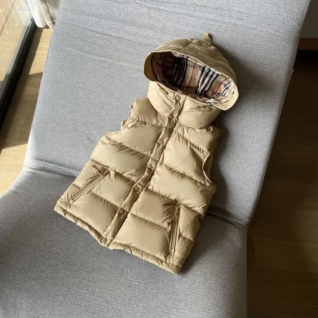 Burberry Puffer Vest Check Lining