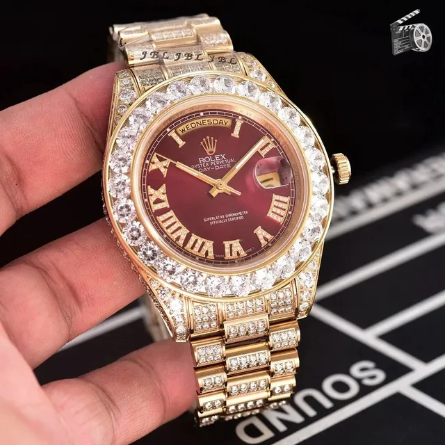Rolex Day-Date Diamond Bezel and Bracelet