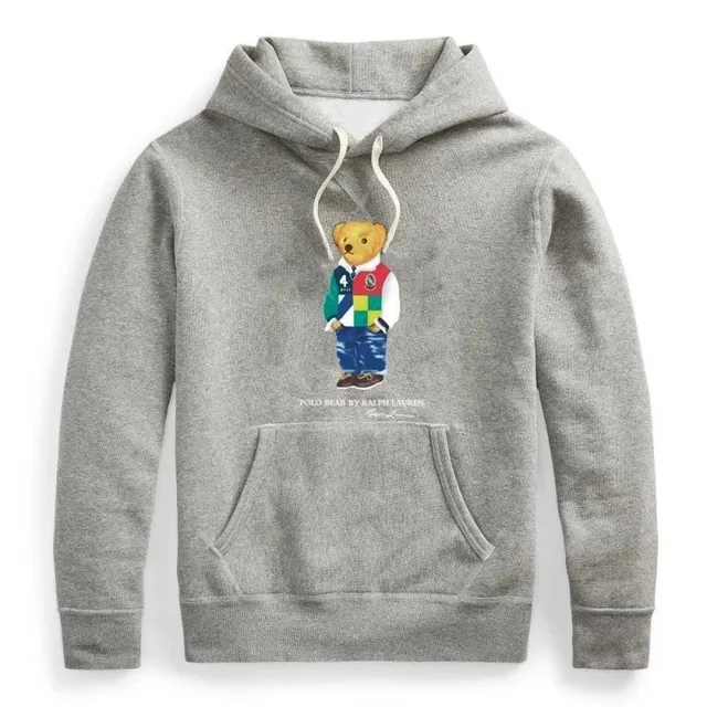 Polo Ralph Lauren Polo Bear Hoodie Heather Grey