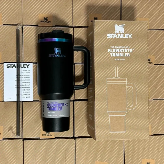 Stanley Quencher H2.0 Tumbler Black Chroma Collection