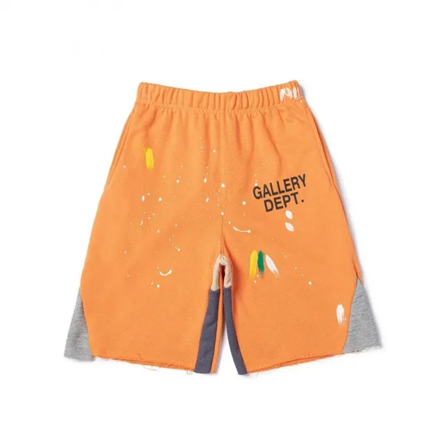 Paint Splatter Shorts Gallery Dept. Logo