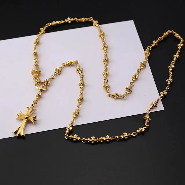 Chrome Hearts Cross Pendant Necklace Signature Cross