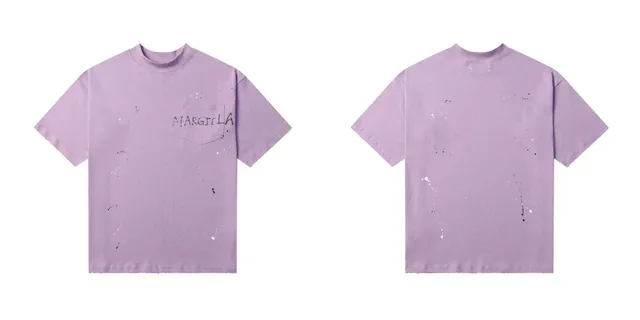 Maison Margiela Paint Splatter T-Shirt Splatter Print