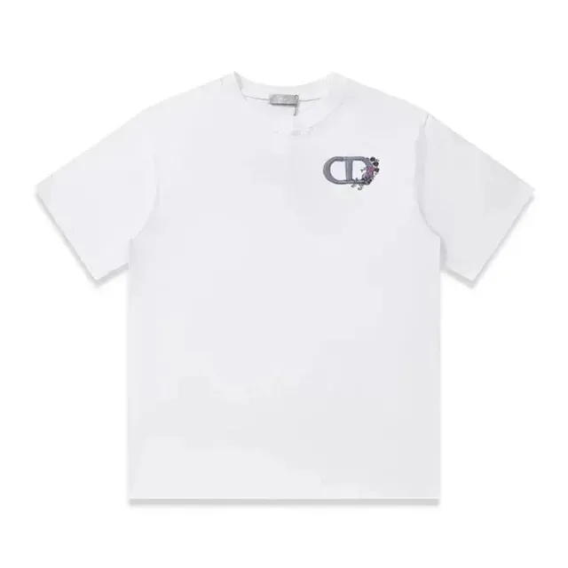Dior T-Shirt CD Logo Embroidered