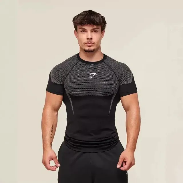 Gymshark Compression T-Shirt Mesh Panel