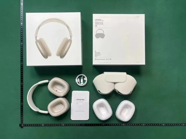 Airpods Promax Starlight (Metal)