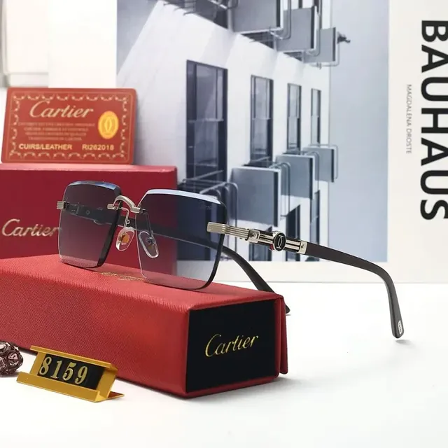 Cartier Sunglasses Rimless Square