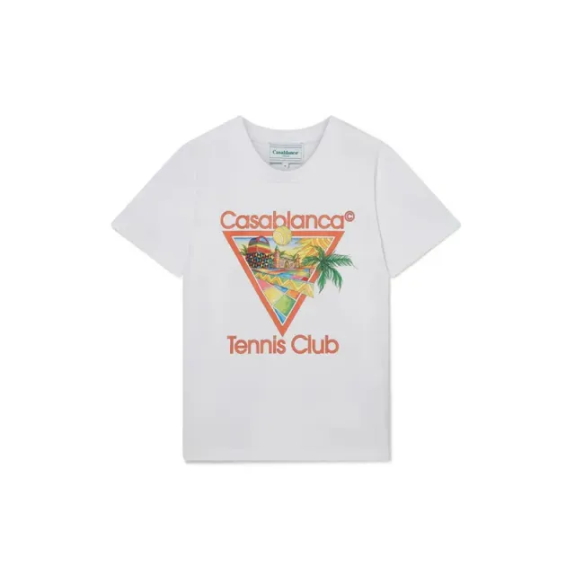 Casablanca Tennis Club Tee Graphic Print