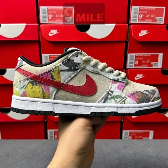 Nike Dunk Low Floral Print