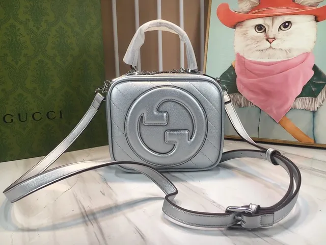 Gucci GG Marmont Mini Top Handle Bag