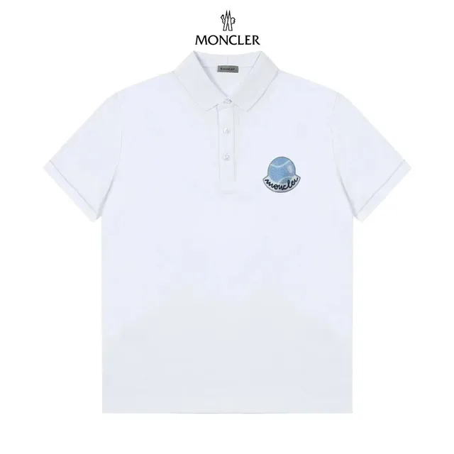 Moncler Polo Shirt Embroidered Logo
