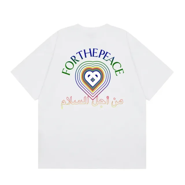 Casablanca Graphic Tee For The Peace Heart