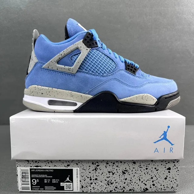 Air Jordan 4 Retro University Blue/Black