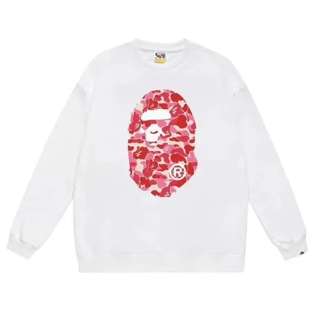 BAPE Shark Hoodie Pink Camo Ape Head