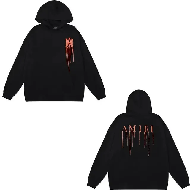 Amiri Hoodie Dripping Logo