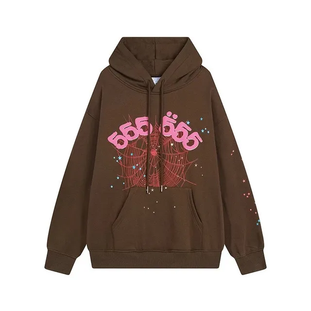 Sp5der Hoodie Spiderweb Graphic