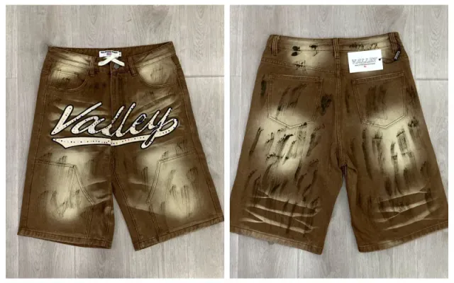 V13 hot diamond jeans brown