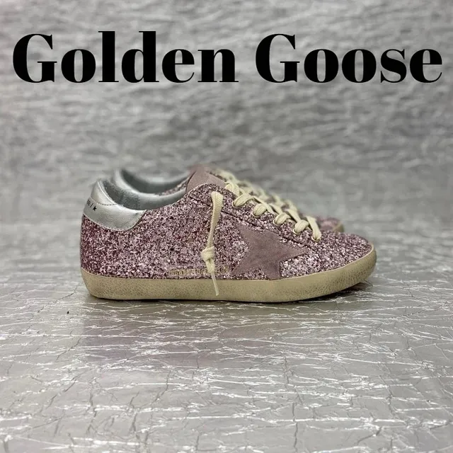 Golden Goose Superstar Glitter Pink